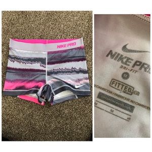Nike compression shorts